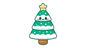 Cómo dibujar un Árbol de Navidad Kawaii
