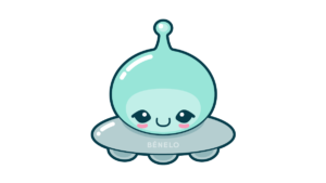 Cómo dibujar un OVNI Kawaii fácil