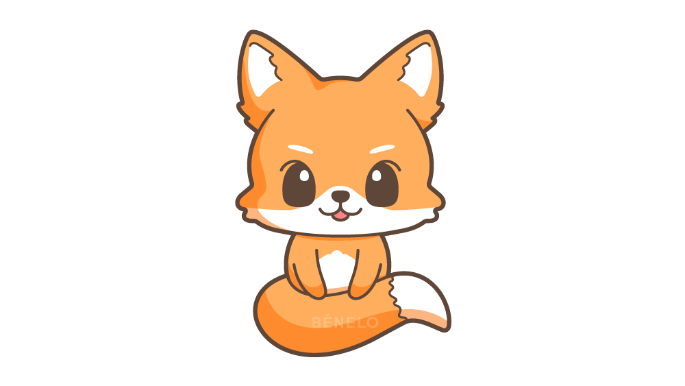 Cómo dibujar un Zorro Kawaii