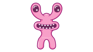 Cómo dibujar a Pink de Rainbow Friends