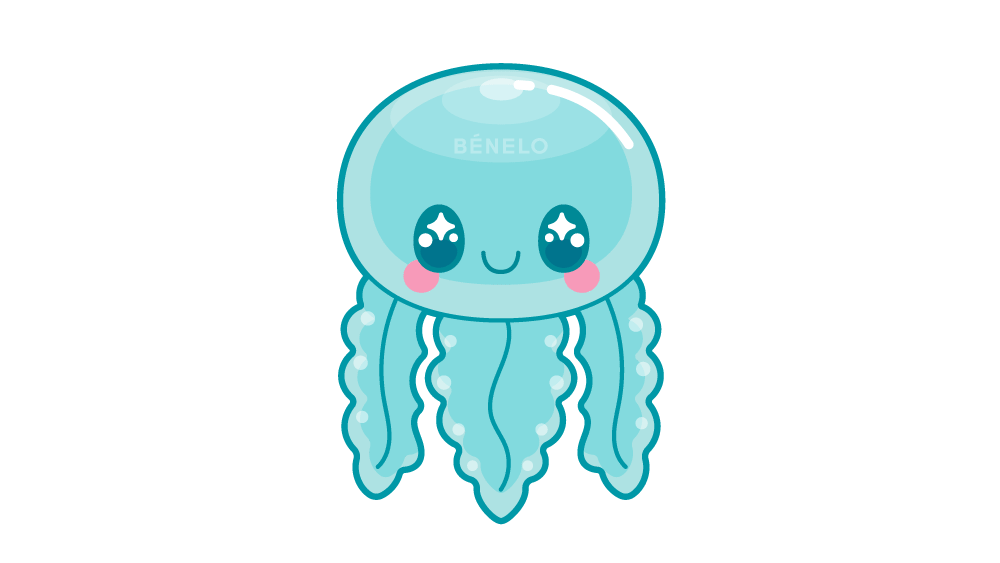 Medusa dibujo fácil Kawaii