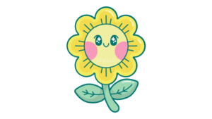 Flor Amarilla dibujo