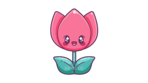 Cómo dibujar un Tulipán fácil