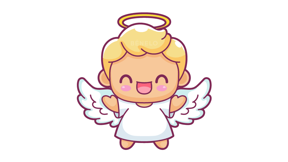 Dibujar un Angel Kawaii