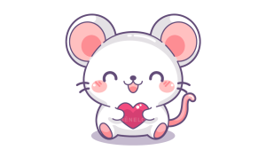 Cómo dibujar un Ratón Kawaii