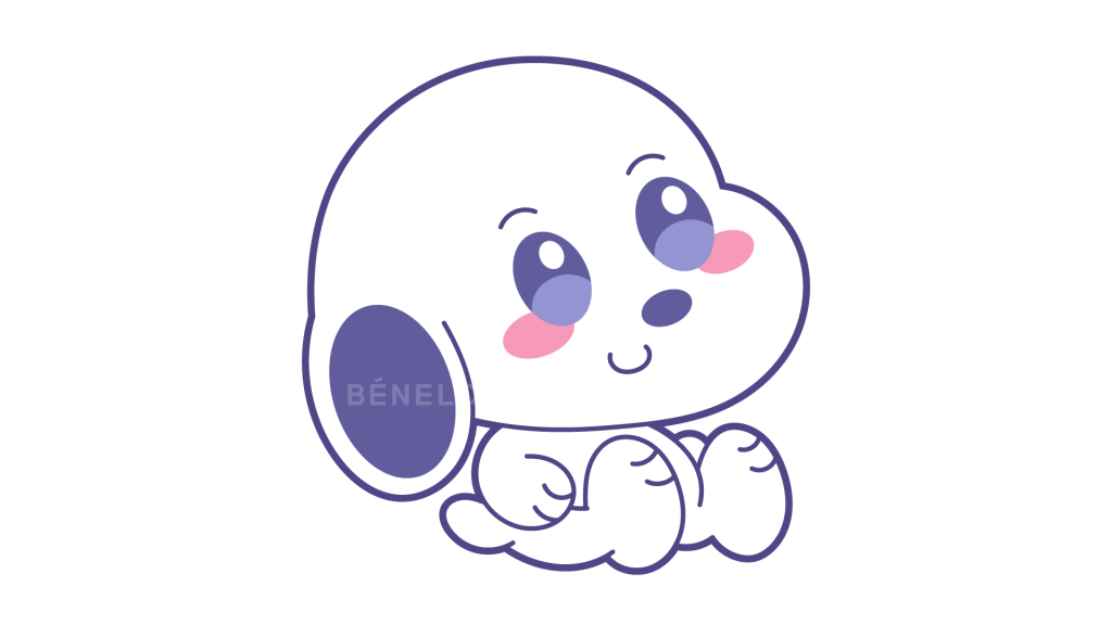 Snoopy dibujo fácil Kawaii