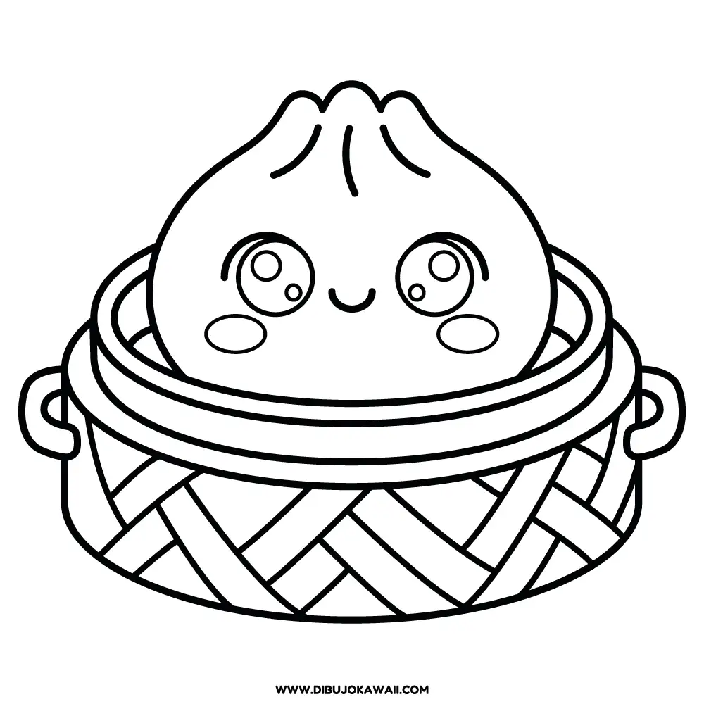 Dumpling para colorear online